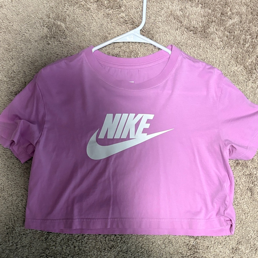 Nike Lavender Crop Top